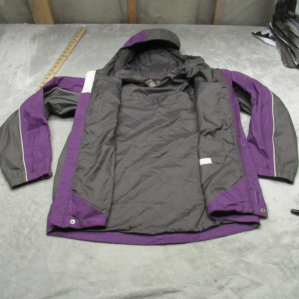 REI Jacket Kids XL 16/18 Purple Elements E1 Wind Rain Lightweight Windbreaker‎